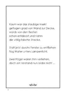 Fabula Rasa – Drei bebilderte Moralien von Ellen Gorzelany. Seite 8